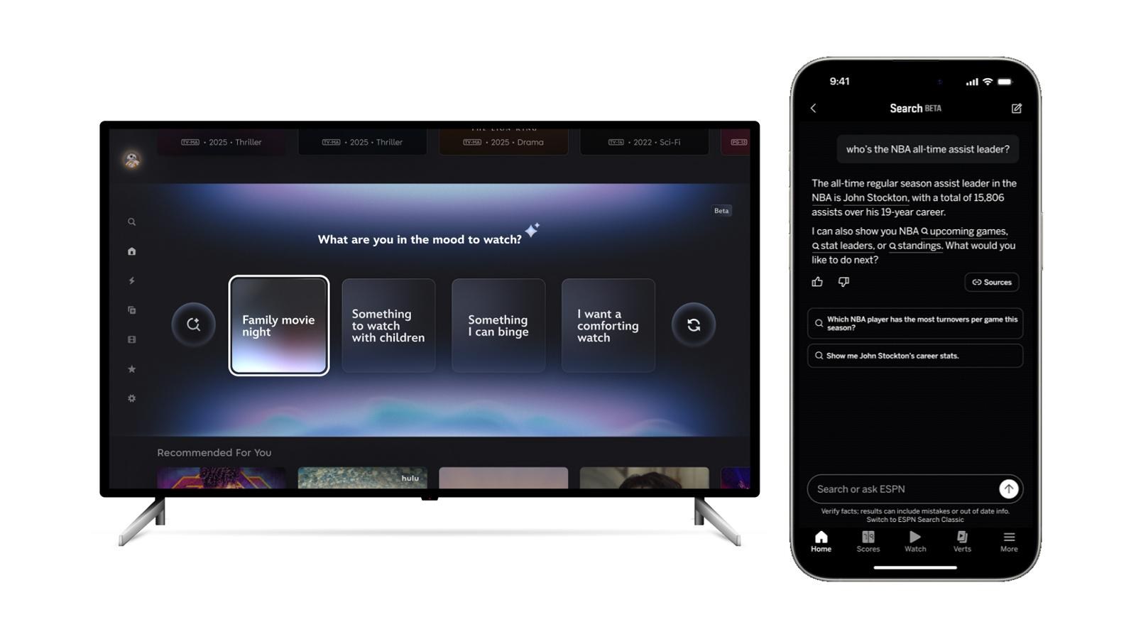 Disney Plus testează o nouă funcție de căutare bazată pe inteligență artificială