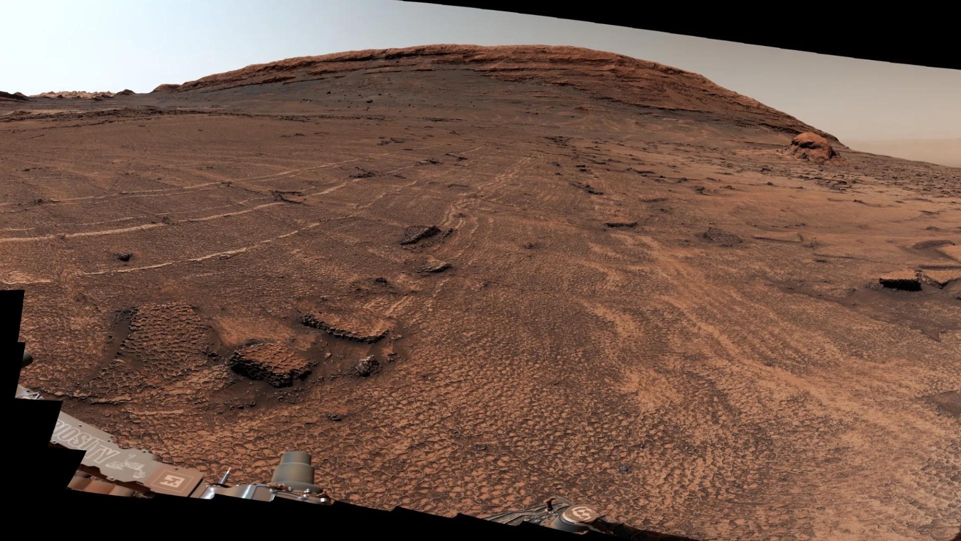 Roverul Curiosity al NASA descoperă un "mare de poligoane" pe Marte